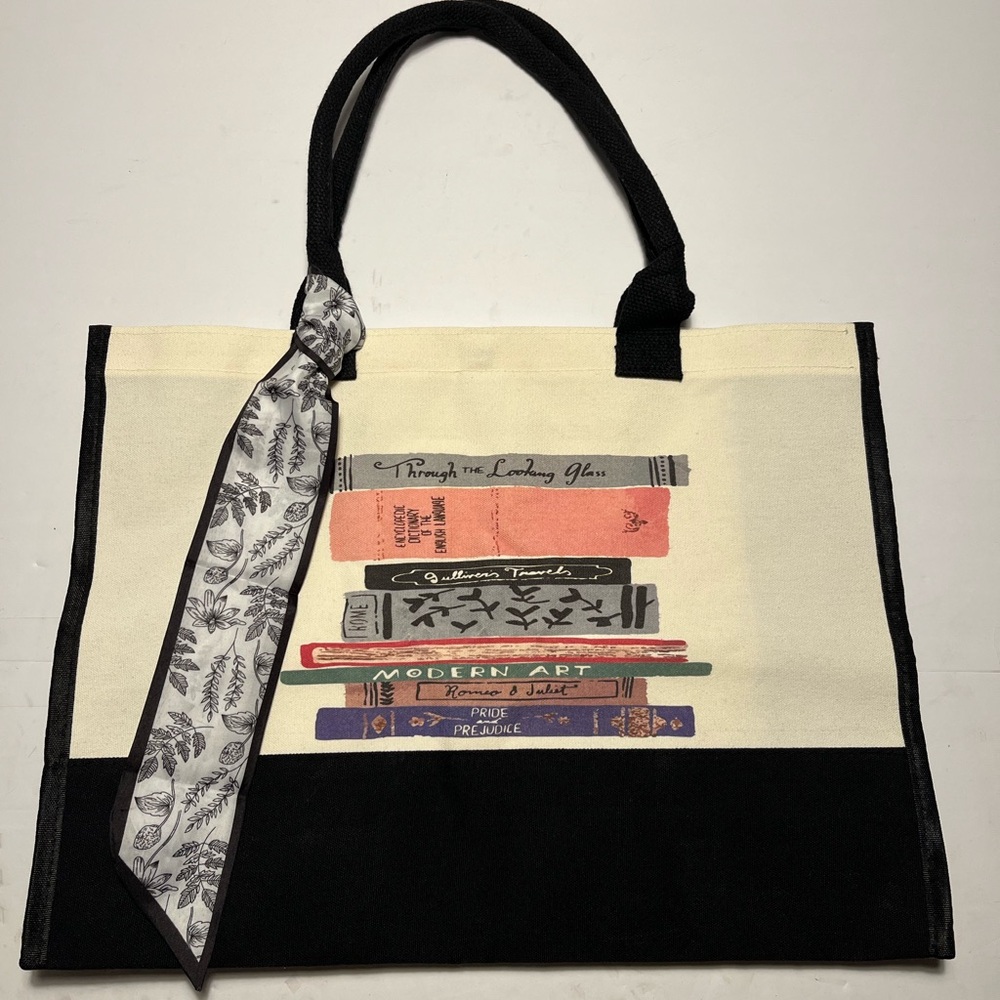 NWOT Bookish Book Tote Bag Classics